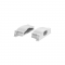 PLASTIC CAPS FOR PROFILE WHIP P114 - SET 2PCS, 1 WITH HOLE, 1 WITHOUT EP114