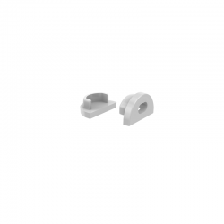 SET OF GREY PLASTIC END CAPS FOR P172, 1 WITHOUT HOLE 1 WITH HOLE EP172 SET OF GREY PLASTIC END CAPS FOR P172, 1 WITHOUT HOLE 1 WITH HOLE EP172