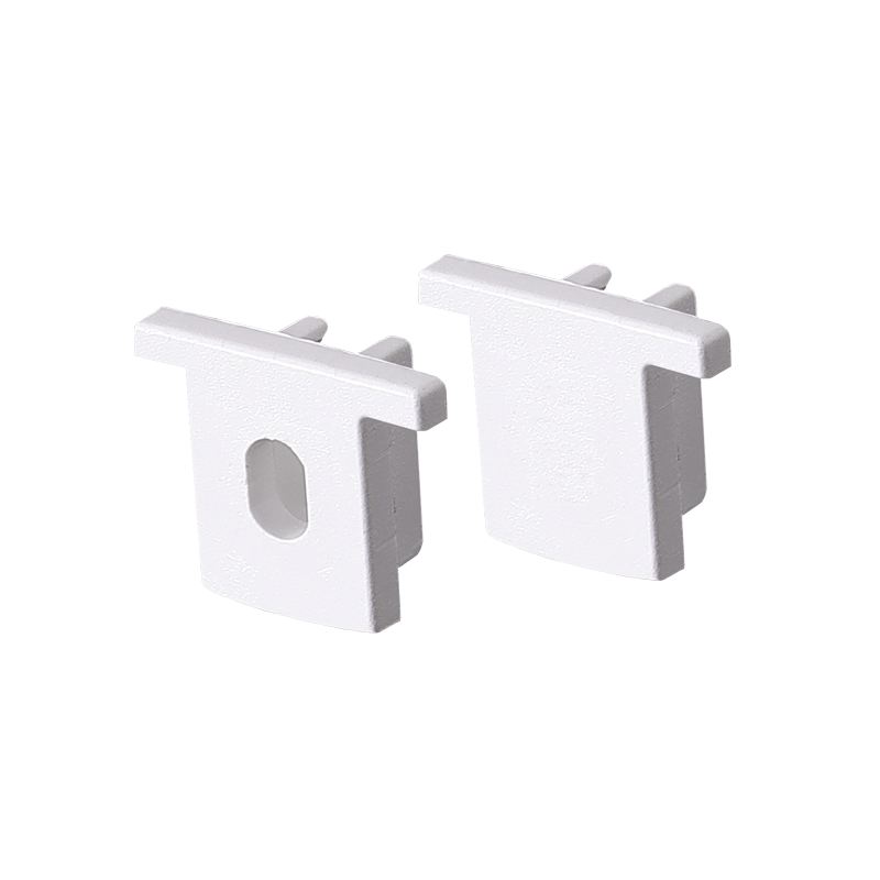 SET OF WHITE PLASTIC END CAPS FOR P160 1PC WITH HOLE amp 1PC WITHOUT HOLE EP160 SET OF WHITE PLASTIC END CAPS FOR P160 1PC WITH HOLE amp 1PC WITHOUT HOLE EP160