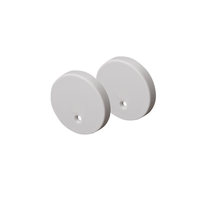 SET OF SILVER PLASTIC END CAPS FOR PROFILE P230, 2 PCS WITHOUT HOLE EP230 SET OF SILVER PLASTIC END CAPS FOR PROFILE P230, 2 PCS WITHOUT HOLE EP230