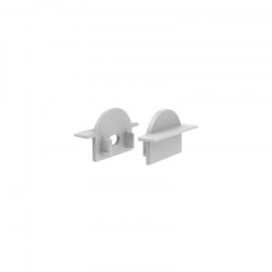 SET OF GREY PLASTIC END CAPS FOR P101, 1 WITHOUT HOLE 1 WITH HOLE EP101 SET OF GREY PLASTIC END CAPS FOR P101, 1 WITHOUT HOLE 1 WITH HOLE EP101