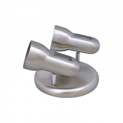 NETTO ROSET WITH 2 MOVABLE SPOTS R63 E27 NICKEL MAT SMU632PNM NETTO ROSET WITH 2 MOVABLE SPOTS R63 E27 NICKEL MAT SMU632PNM