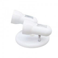 NETTO ROSET WITH 2 MOVABLE SPOTS R50 E14 WHITE SMU502PW NETTO ROSET WITH 2 MOVABLE SPOTS R50 E14 WHITE SMU502PW