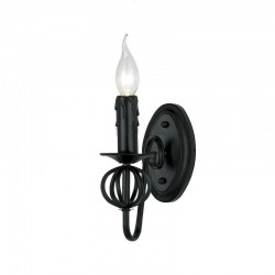 NETTO WALL LAMP METAL BLACK 1ΧΕ14 DLA1921 NETTO WALL LAMP METAL BLACK 1ΧΕ14 DLA1921