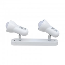 NETTO TRACK WITH 2 MOVABLE SPOTS R63 E27 WHITE SMU632BW NETTO TRACK WITH 2 MOVABLE SPOTS R63 E27 WHITE SMU632BW