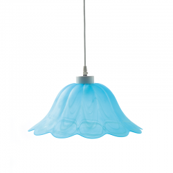 PHASING OUT GLASS NO309 D40 W.ALABASTER BLUE SATIN MANDALAY 3092 PHASING OUT GLASS NO309 D40 W.ALABASTER BLUE SATIN MANDALAY 3092