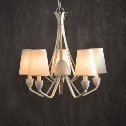 NETTO PENDANT5ΧΕ27 HONEY GLASS+BROWN-GOLD METAL AD80285 NETTO PENDANT5ΧΕ27 HONEY GLASS+BROWN-GOLD METAL AD80285