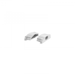 SET OF GREY PLASTIC END CAPS FOR P114N, 1 WITHOUT HOLE 1 WITH HOLE EP114N SET OF GREY PLASTIC END CAPS FOR P114N, 1 WITHOUT HOLE 1 WITH HOLE EP114N