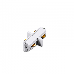 WHITE STRAIGHT CONNECTOR WITH 2 WIRES 2WIW WHITE STRAIGHT CONNECTOR WITH 2 WIRES 2WIW