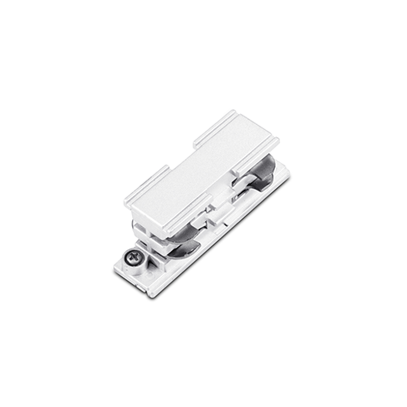 White straight connector for 4 wires 4WIW