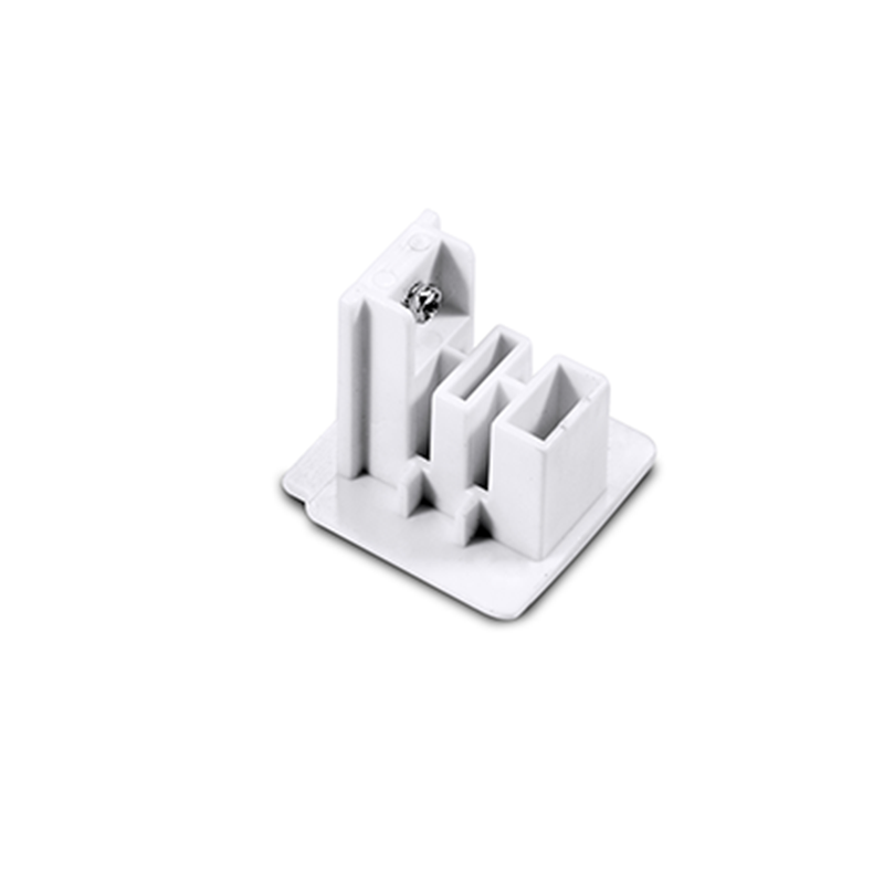 WHITE END CAP FOR 4 WIRES TRACK 4WTEW