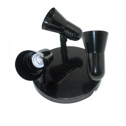 TRIPLE ADJUSTABLE CEILING SPOTLIGHT R63 No97 W/B AC.04597Y3 TRIPLE ADJUSTABLE CEILING SPOTLIGHT R63 No97 W/B AC.04597Y3