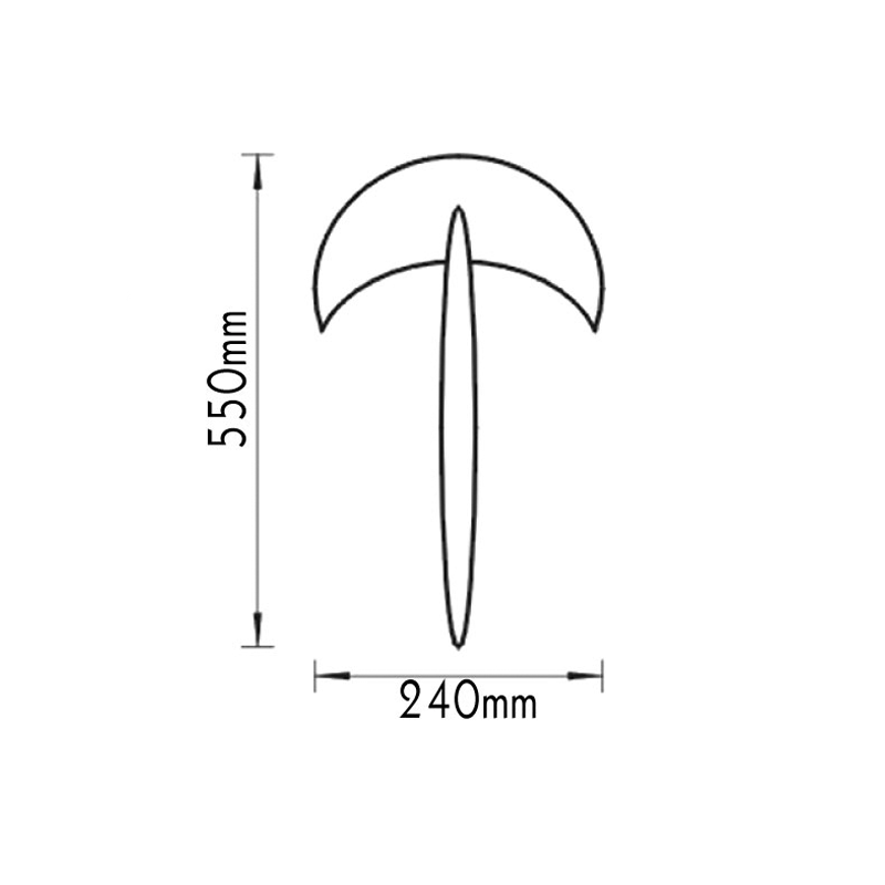 Wall lamp Ε14 AC.045XF100