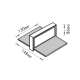 Wall lamp up-down WL40 G9 AC.045XFWL40