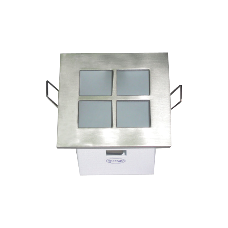Square down light with glass BS3122 NM BS3122NM