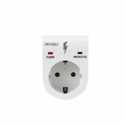SURGE PROTECTOR SINGLE SCHUKO TYPE 3 16A 230V 3500W MAX CM35SPD SURGE PROTECTOR SINGLE SCHUKO TYPE 3 16A 230V 3500W MAX CM35SPD