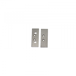 Set of 2 pcs metal taps with without hole EP50 Set of 2 pcs metal taps with without hole EP50