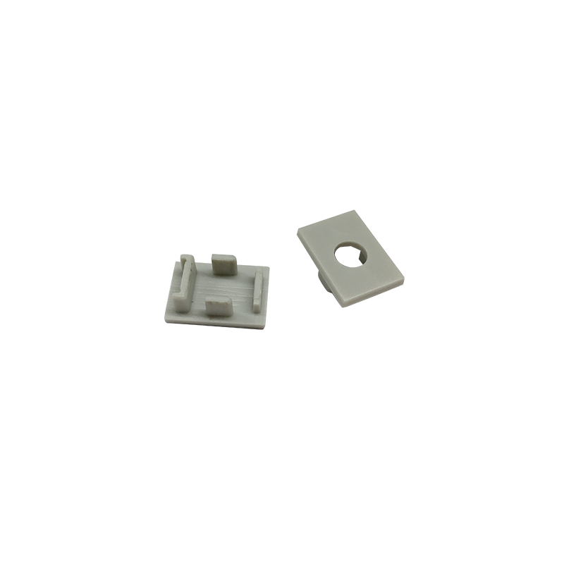 PLASTIC CAPS FOR PROFILE LATE MINI P79 - SET 2PCS, 1 WITH HOLE, 1 WITHOUT EP79