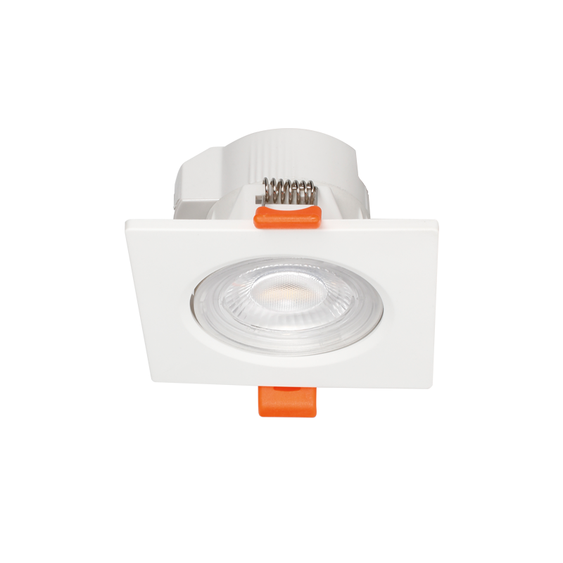 SQUARE LED SPOTLIGHT 7W SWITCH 3000-4000-6000K SMD 230V 40° Ra80 PRE-SET UP 3000K FALKO7S SQUARE LED SPOTLIGHT 7W SWITCH 3000-4000-6000K SMD 230V 40° Ra80 PRE-SET UP 3000K FALKO7S