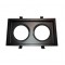 RECESSED SPOT AR111 DOUBLE BLACK GL280B