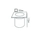 SPOT-FLOOR 7372 GU10 35W HI7372