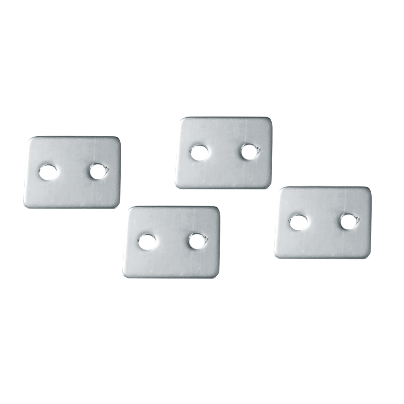 METAL CONNECTOR 180° WITH SCREWS FOR PROFILE P5390 Set of 4 pcs MCP1805390