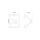SMART SOLAR SENSOR SMDLED WALL WHITE 2W 220Lm 4000K IP65 90° PAPILLON2S SMART SOLAR SENSOR SMDLED WALL WHITE 2W 220Lm 4000K IP65 90° PAPILLON2S