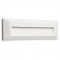 WALL WHITE PC 230V IP65 2W 3000K 35X3014LED 120LM SLIM32W