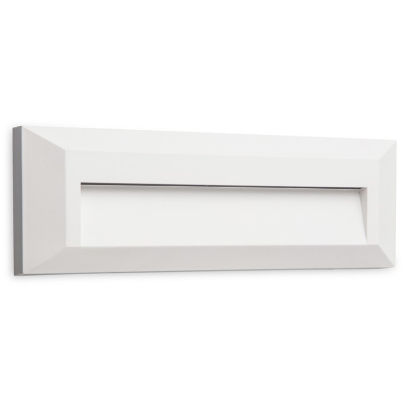 WALL WHITE PC 230V IP65 2W 3000K 35X3014LED 120LM SLIM32W