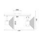 WALL MOUNTED 2ΧΕ14 PALOMA WHITE METAL 32X13X19CM TNK2832SW WALL MOUNTED 2ΧΕ14 PALOMA WHITE METAL 32X13X19CM TNK2832SW