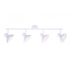 WALL MOUNTED 4ΧΕ14 PALOMA WHITE METAL 75X13X19CM TNK2834SW WALL MOUNTED 4ΧΕ14 PALOMA WHITE METAL 75X13X19CM TNK2834SW