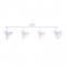 WALL MOUNTED 4ΧΕ14 PALOMA WHITE METAL 75X13X19CM TNK2834SW