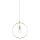 PENDANT 1XE27 METAL BRASS CIRCLE Φ35CM TWIGGY V35181BS PENDANT 1XE27 METAL BRASS CIRCLE Φ35CM TWIGGY V35181BS