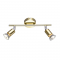 SPOT 2ΧGU10 METAL BRASS GLOSS TRINITY MC634PB2