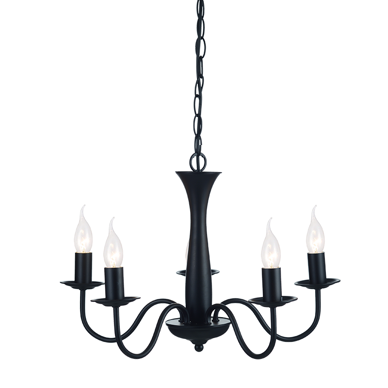 PENDANT 5XE14 METAL BLACK Φ49,5ΧΗ89,5CM KNOSSOS DLA12015PB PENDANT 5XE14 METAL BLACK Φ49,5ΧΗ89,5CM KNOSSOS DLA12015PB