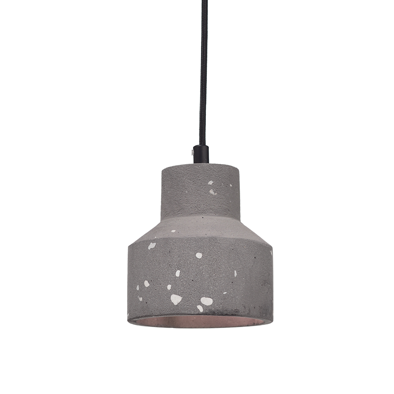 PENDANT 1XE27 BLACK CEMENT-GRAVELΦ12ΧΗ120CM BELFAST V35163BW PENDANT 1XE27 BLACK CEMENT-GRAVELΦ12ΧΗ120CM BELFAST V35163BW