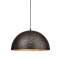 PENDANT 1XE27 METAL BLACK BRASS CORROSION Φ40ΧΗ120CM PLANETARIO V363381PBG
