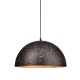 PENDANT 1XE27 METAL BLACK BRASS CORROSION Φ40ΧΗ120CM PLANETARIO V363381PBG