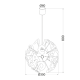 PENDANT 3X40W E14 D35 SCHOOL MD70853E