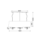 SUSPENDED LIGHT 3L ALICE ALICE 3P1200BK SUSPENDED LIGHT 3L ALICE ALICE 3P1200BK