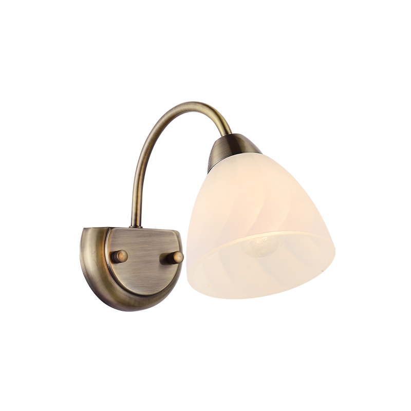 WALL MOUNTED BRONZE METAL 1XE14 BYRON DLX7391WBR WALL MOUNTED BRONZE METAL 1XE14 BYRON DLX7391WBR