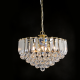 PENDANT 3XE14 ACRYLIC+ GOLD METAL Φ38,ΧΗ98CM GRAPPA SF175323PG PENDANT 3XE14 ACRYLIC+ GOLD METAL Φ38,ΧΗ98CM GRAPPA SF175323PG