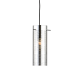 PENDANT 1XE27 CHROME 3D GLASS+METAL Φ10ΧΗ120CM VERTIGO DLA12591CH PENDANT 1XE27 CHROME 3D GLASS+METAL Φ10ΧΗ120CM VERTIGO DLA12591CH