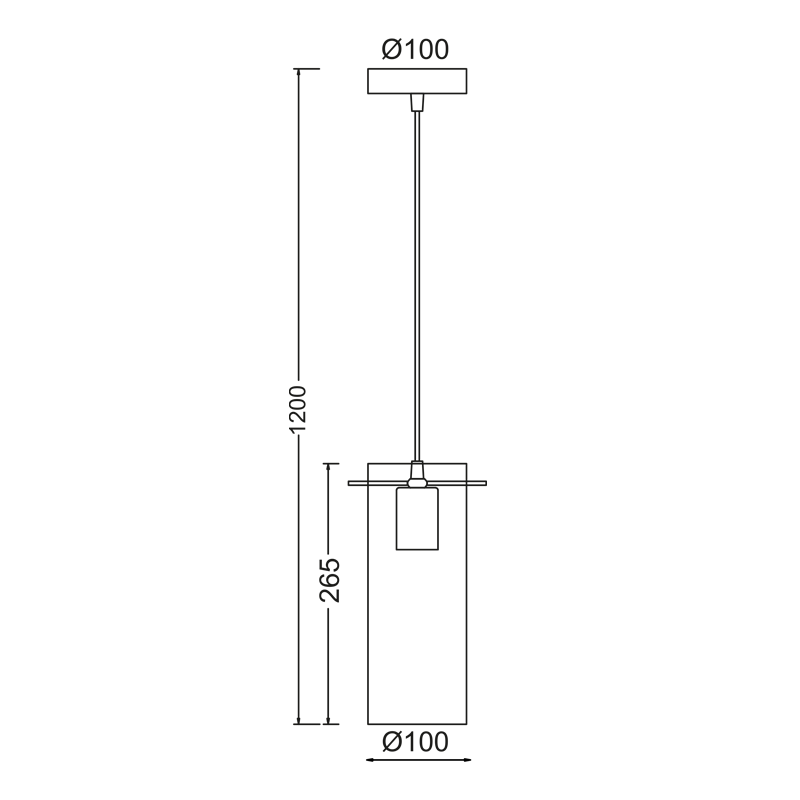 PENDANT 1XE27 CHROME 3D GLASS+METAL Φ10ΧΗ120CM VERTIGO DLA12591CH PENDANT 1XE27 CHROME 3D GLASS+METAL Φ10ΧΗ120CM VERTIGO DLA12591CH