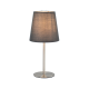 TABLE LAMP 1X40W E14 H28CM GREY CLOTH HARPY MT3000GN