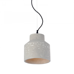 TABLE LAMP 1XE27 CEMENT-GRAVEL Φ22ΧΗ120CM BELFAST V35159CW