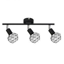 SPOT 3XE14 BLACK GRID ALADDIN MC15613B SPOT 3XE14 BLACK GRID ALADDIN MC15613B