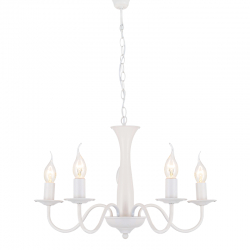 PENDANT 5XE14 METAL WHITE Φ49,5ΧΗ89,5CM KNOSSOS DLA12015PW PENDANT 5XE14 METAL WHITE Φ49,5ΧΗ89,5CM KNOSSOS DLA12015PW