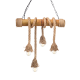 PENDANT 4XE27 BAMBOO+ROPE 11Χ60ΧΗ170CM max. MERLIN 932604BBR