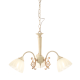 SUSPEND LIGHT 3XE14 PATINA- WHITE GLASS D61cm PERONE DL8163 SUSPEND LIGHT 3XE14 PATINA- WHITE GLASS D61cm PERONE DL8163